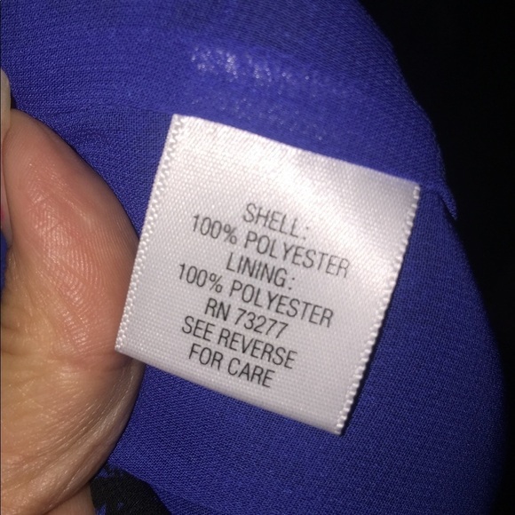 APT9 size small black purple blue sleeveless exposed zipper summer dressy‎ - Picture 7 of 7